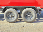 Horizon 16' RDZ GN Roll off Bundle (2) 8k Axles + 3 Bins w/ 4' Walls 9523-B