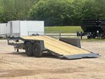 20' Tilt Trailer Lamar (2) 7K Axles 14K GVWR 10K Payload 142182