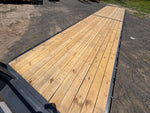 40' HD Hotshot (2) 10k Axles Straight Deck, DERATED Non-CDL 18 Ply Super Singles 001511