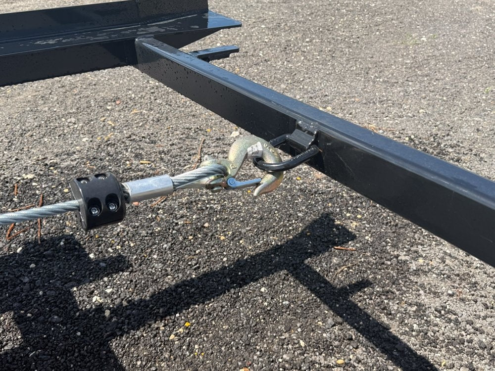 14' Stryker Bumper Pull Roll Off Base Trailer - (2) 7K Axles 003963