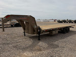 28' Horizon FTS Gooseneck Hydraulic Deckover Tilt Trailer - 10K Axles 016527