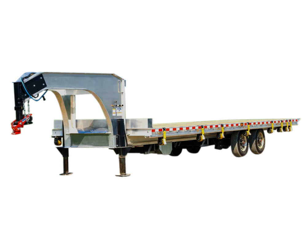 Aluminum Gooseneck Tilt Flatbed Trailer