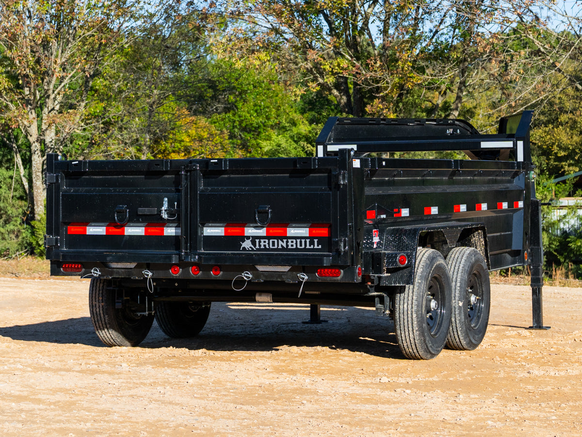 IronBull DTG Gooseneck Dump Trailer