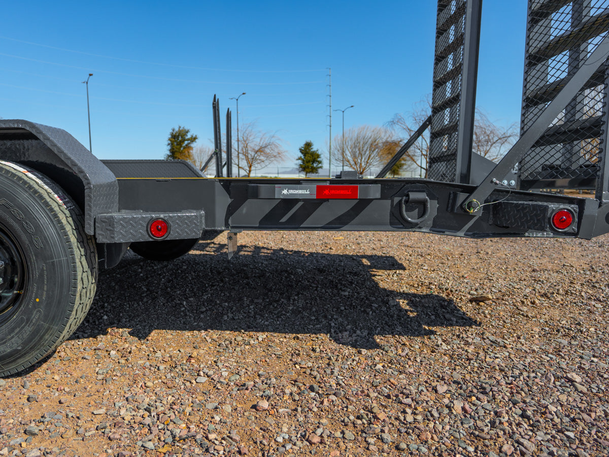 IronBull EWB Bumper Pull Equipment Trailer