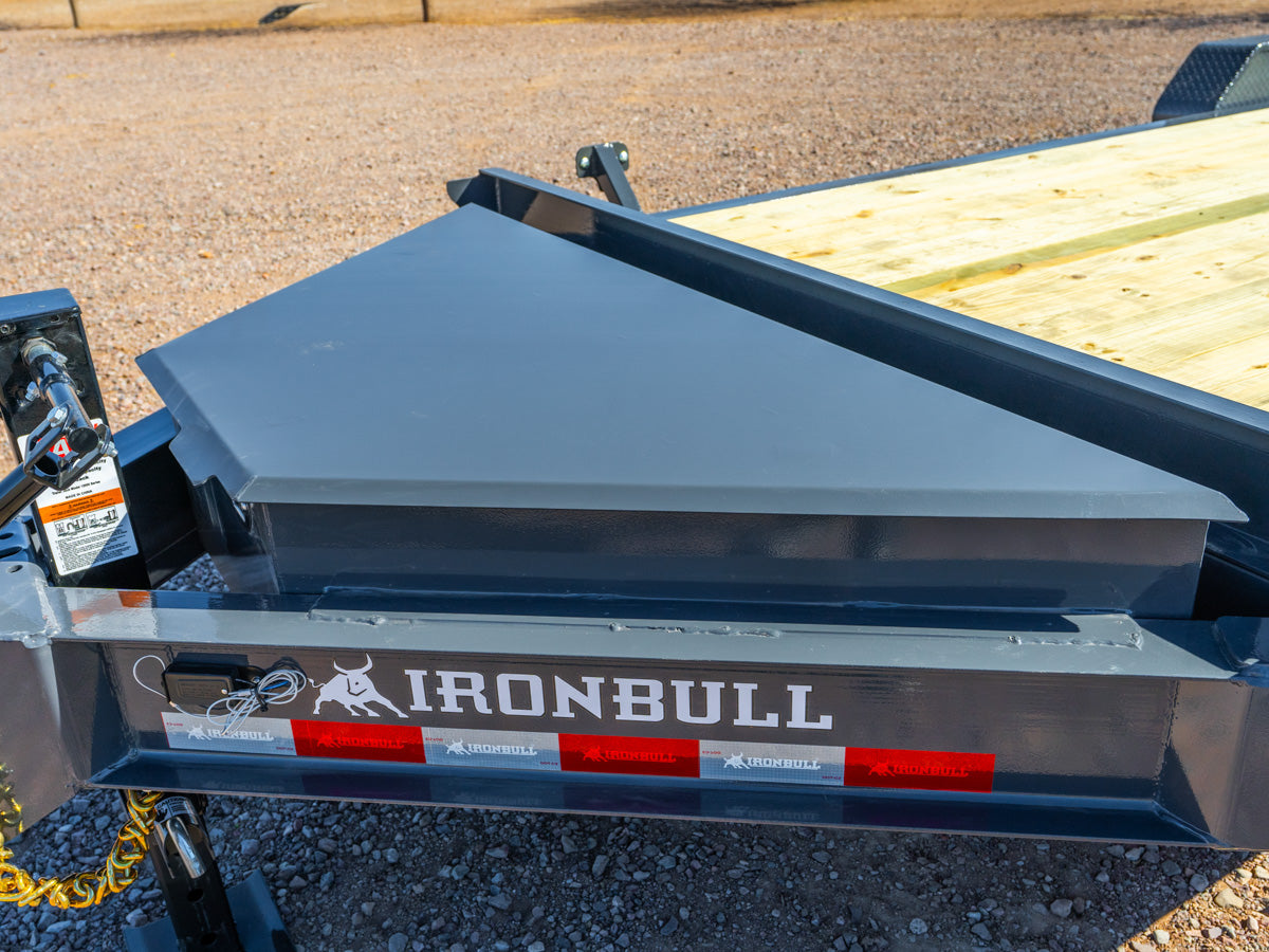 IronBull EWB Bumper Pull Equipment Trailer