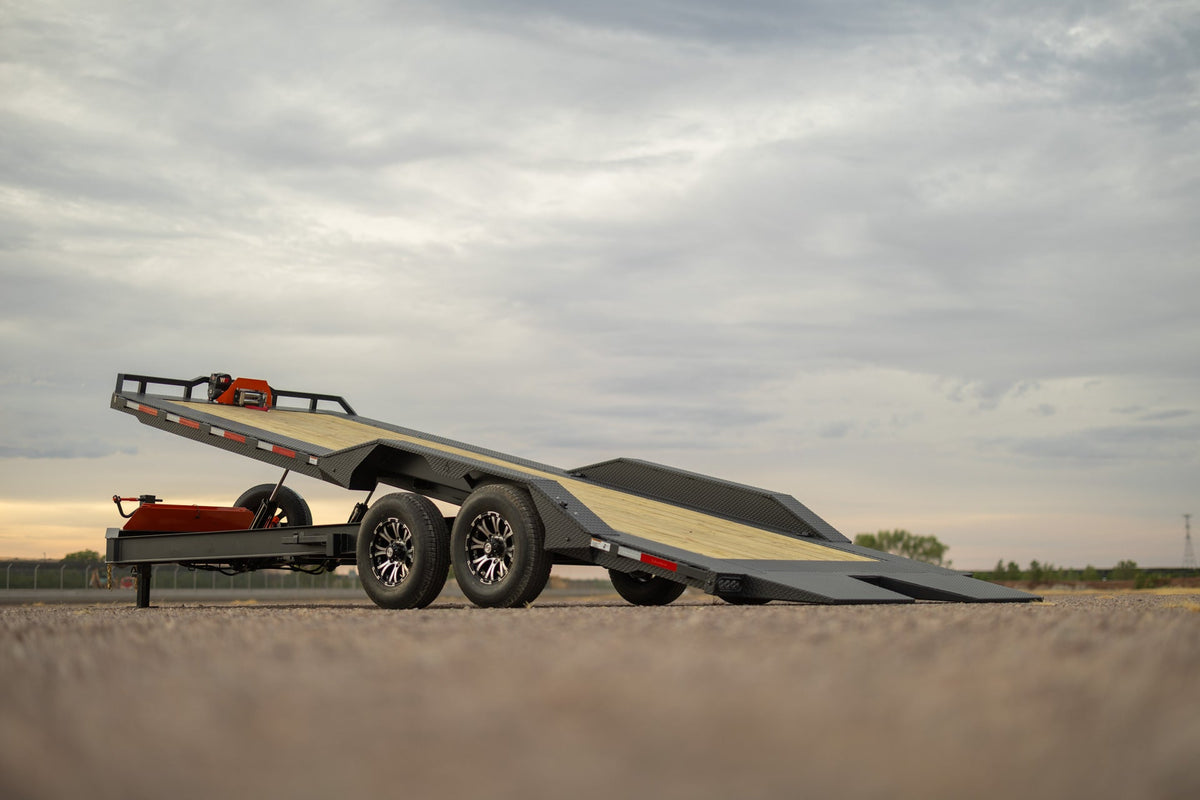 RawMaxx FYH Bumper Pull 83" Full Tilt Trailer
