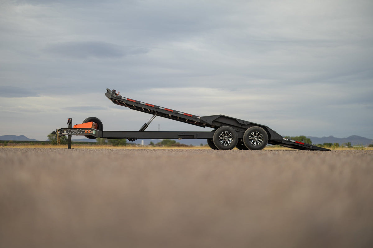 RawMaxx FYH Bumper Pull 83" Full Tilt Trailer