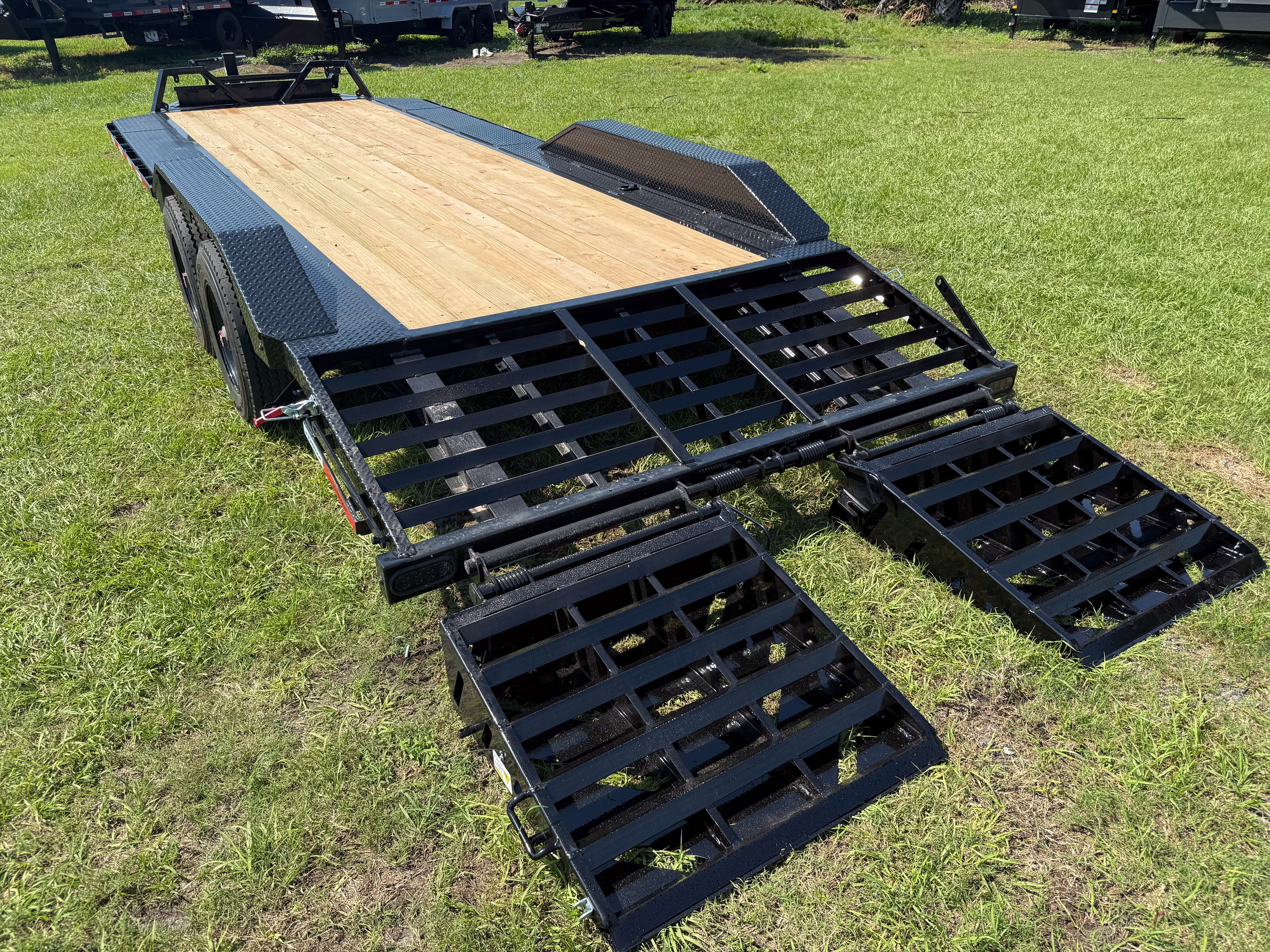 Horizon HEH Drive Over Fenders Bumper Pull Equipment Trailer