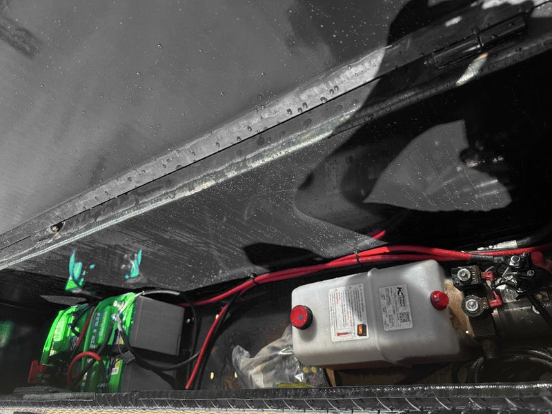 Integrated Toolbox & Spare Tire Mount