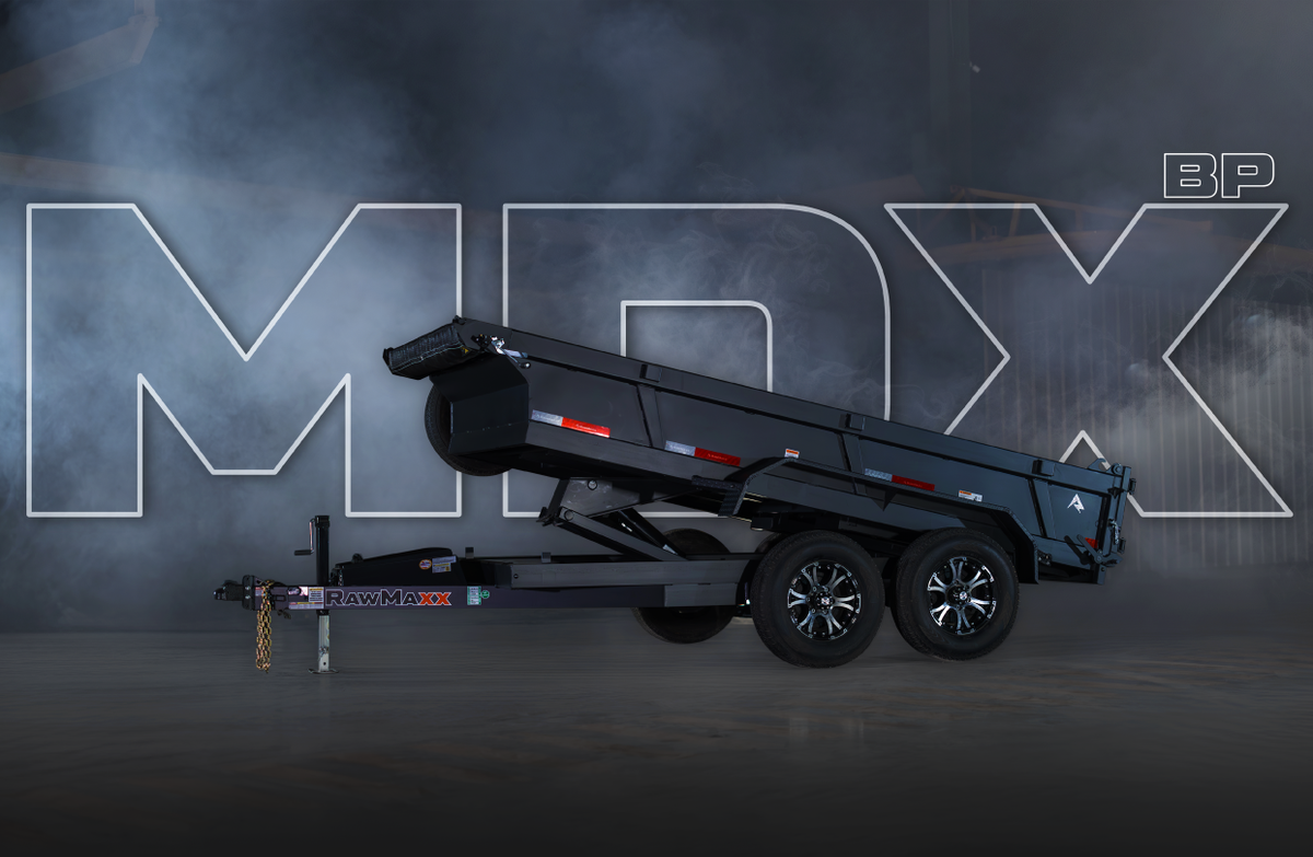 RawMaxx MDX Bumper Pull 77" Medium Dump