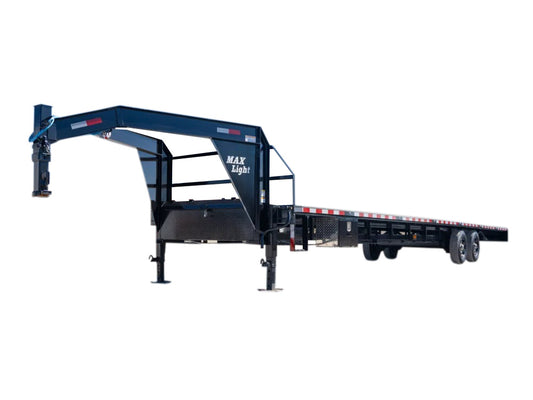 Max Light 40′ Gooseneck Flatbed Trailer