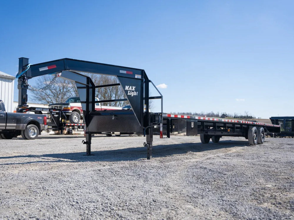 Max Light 40′ Gooseneck Flatbed Trailer