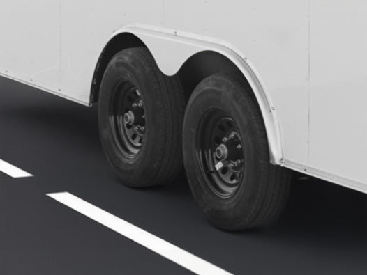 4,000 lb Axle Options with Easy Lube