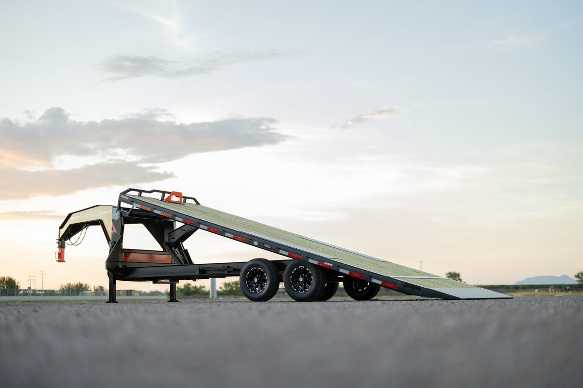RawMaxx DTX Gooseneck Deckover Tilt Trailer