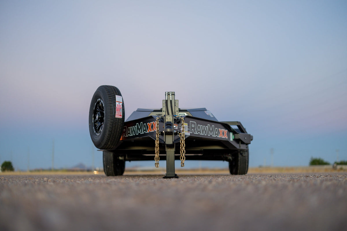 RawMaxx G7X Bumper Pull 83" Gravity Tilt Trailer