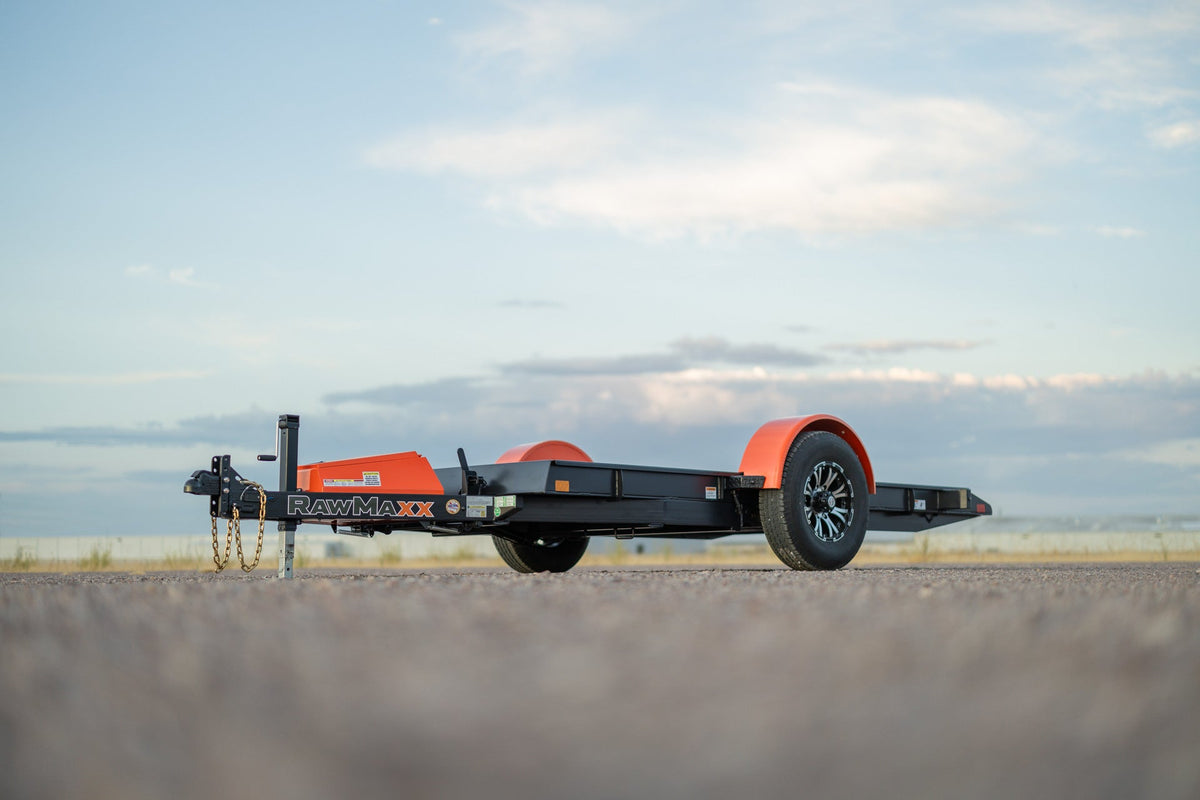 RawMaxx SGX Bumper Pull 12' x 72" Scissor Lift Trailer