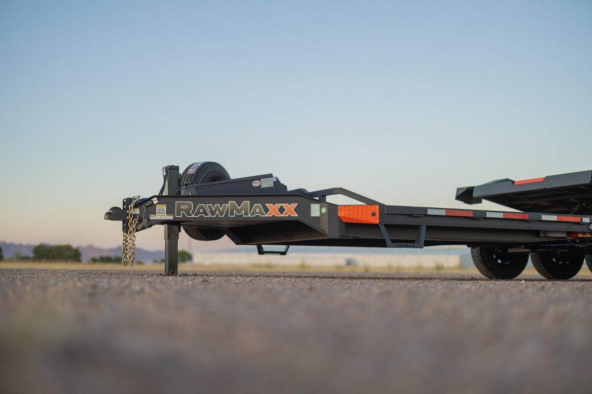 RawMaxx G3X Bumper Pull Tri-Axle Gravity Tilt Trailer