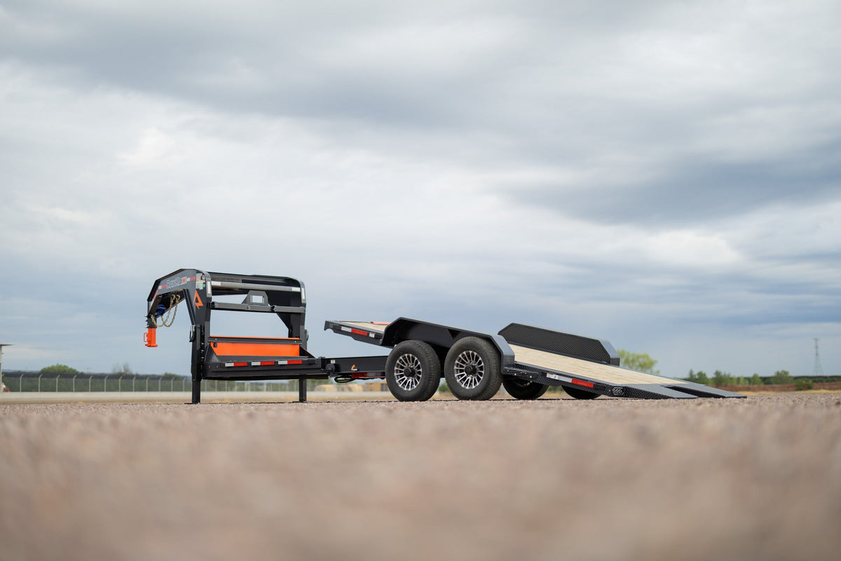 RawMaxx G7X Gooseneck 83" Gravity Tilt Trailer