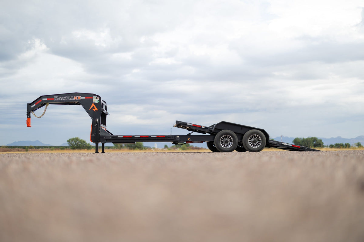 RawMaxx G7X Gooseneck 83" Gravity Tilt Trailer