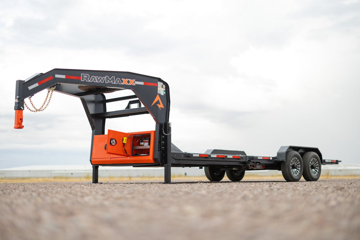 RawMaxx G7X Gooseneck 83" Gravity Tilt Trailer
