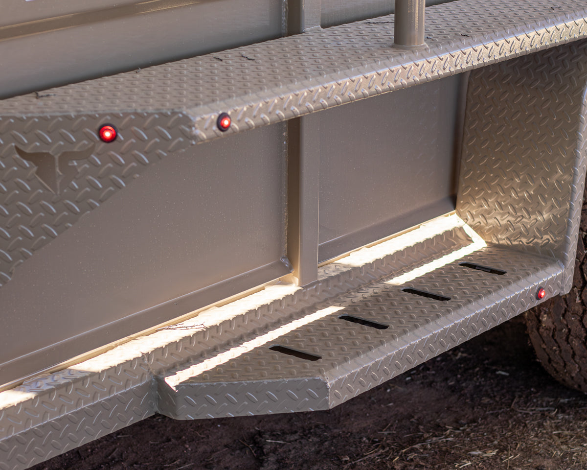 Ranch Boss 1/2 Top Gooseneck Livestock Trailer