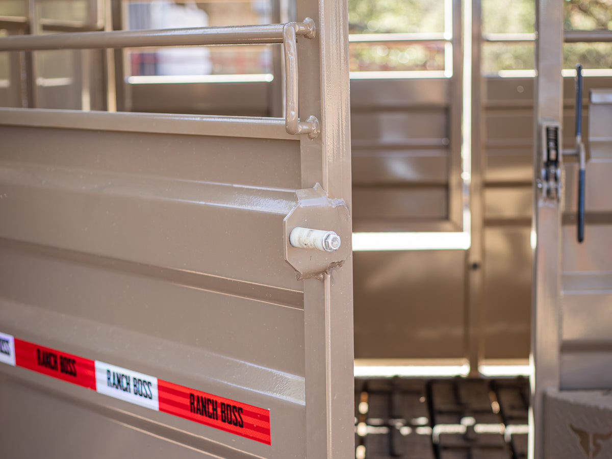 Ranch Boss 1/2 Top Gooseneck Livestock Trailer