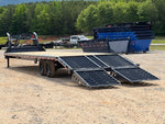 36' Horizon FTZ Gooseneck Hotshot Non-CDL Deckover Trailer Mega Ramps - (2) 7k Axles 16234