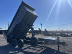 14' Stryker SDT Bumper Pull Dump Trailer 48" Side Walls - (2) 7k Axles 3928