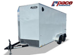 7' x 14' Traverse DLX Flat Top V Nose (2) - 3500 lb Axle 127992