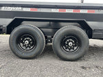 14' Stryker EDT Bumper Pull Dump Trailer 20" Side Walls - (2) 7k Axles 4055