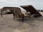28' Horizon FTS Gooseneck Hydraulic Deckover Tilt Trailer - 10K Axles 016527