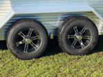 Black Stockman Express 6'6" Tall (2) 3500lb Axles KC2669