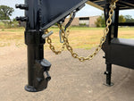 40' DP Platinum Star Gooseneck Trailer Mega Ramps (2) 7k Axles 002372