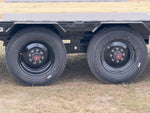 40' Stryker Gooseneck Hotshot Non-CDL Deckover Trailer Mega Ramps - (2) 10K Axles - Derated 004495
