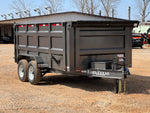 83"x14' Bumper Pull Dump Trailer 48" Sides - 14k GVWR 48611