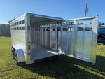 Black Stockman Express 6'6" Tall (2) 3500lb Axles KC2669 - Stryker Dealership Group