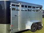 Black Stockman Express 6'6" Tall (2) 3500lb Axles KC2669 - Stryker Dealership Group
