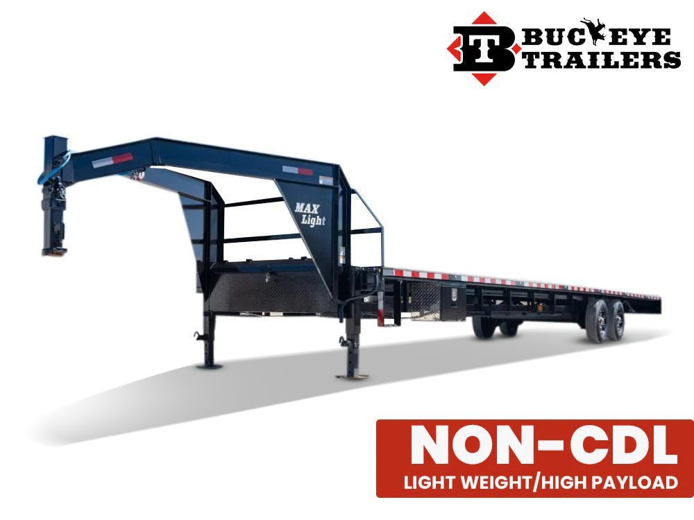 Buckeye Max Light 40′ Gooseneck Flatbed Trailer - Stryker Dealership Group