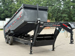 16' HZX GN Dump Trailer 10K Axles 4' High Sides 11579