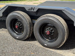 24' Horizon HET Bumper Pull Equipment Tilt Trailer Drive Over Fenders - (2) 10K Axles 015466