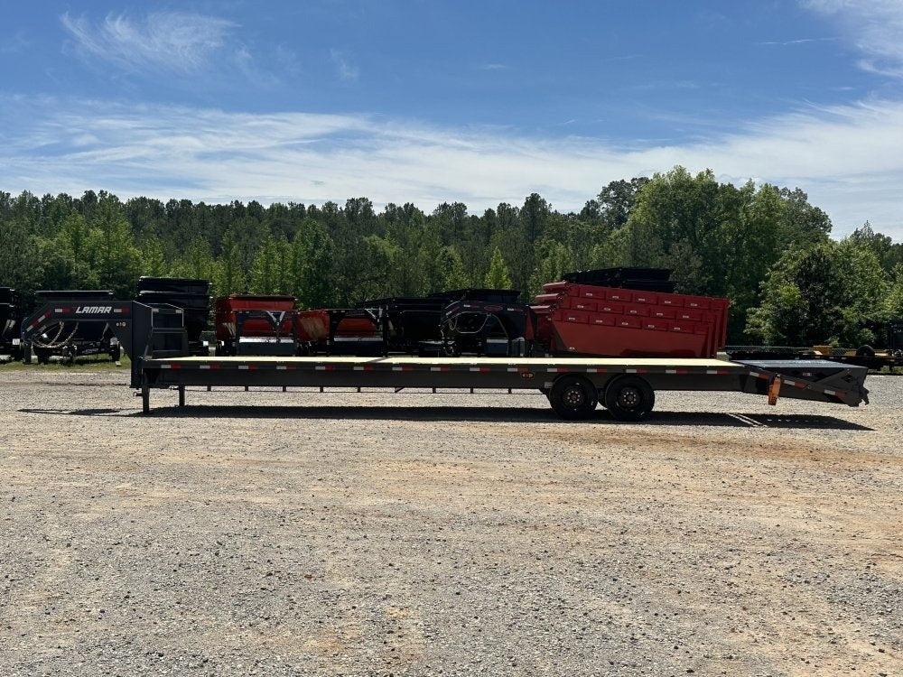 36' FS Gooseneck Mega Ramps 8k Axles 16 Ply Tires 143203