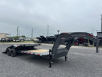 26' Horizon HET Gooseneck Equipment Tilt Trailer Drive Over Fenders - (2) 10K Axles 15457