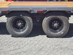 32' DKO Gooseneck Deckover 27' + 5' Mega Ramps (2) 12K Axles 11354