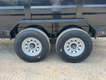 83"x16' Gooseneck Dump Trailer 48" Sides - 16k GVWR - Telescopic Lift 48615