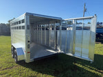 Black Stockman Express 6'6" Tall (2) 3500lb Axles KC2669