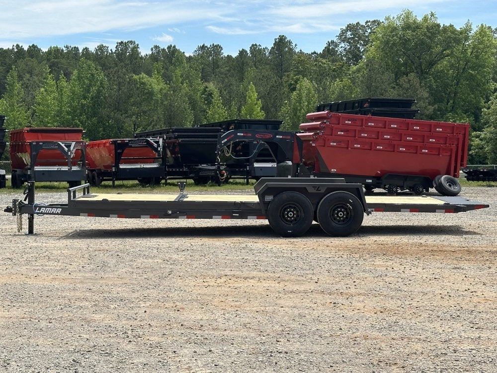 22' Tilt Trailer Lamar (2) 7K Axles 14K GVWR 10K Payload 142183
