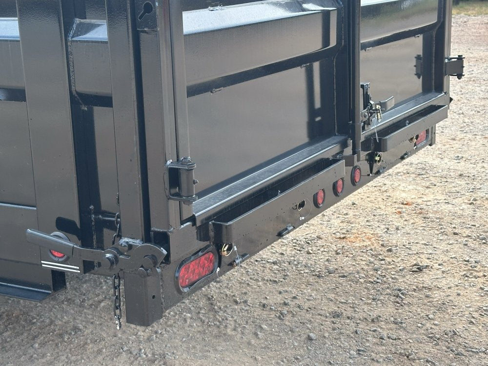 83"x16' Gooseneck Dump Trailer 48" Sides - 16k GVWR - Telescopic Lift 48615