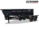 Stryker 16' BP Roll off Bundle (2) 7k Axles + 1 Bin w/ 4' Walls 2549-C