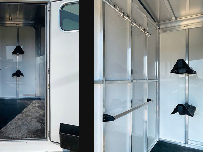Two Saddle Racks