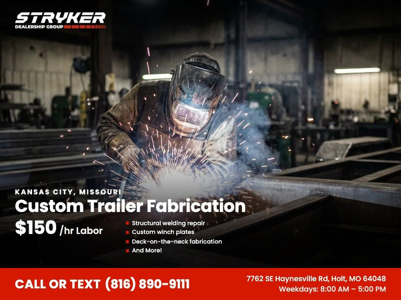 Custom Trailer Fabrication - Princeton, TX - Stryker Dealership Group